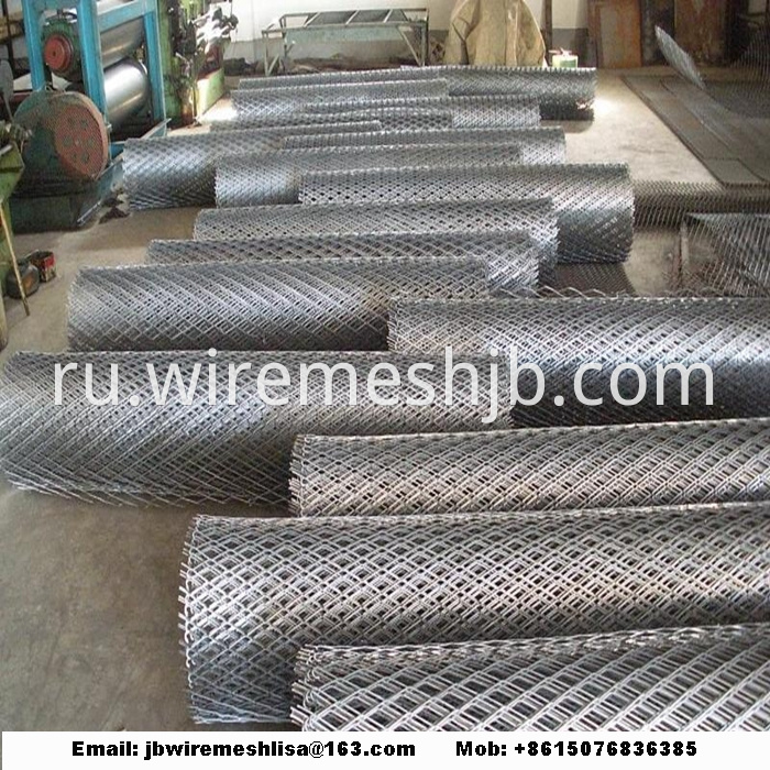 Powder Coated And Galvanized Expanded Metal Mesh